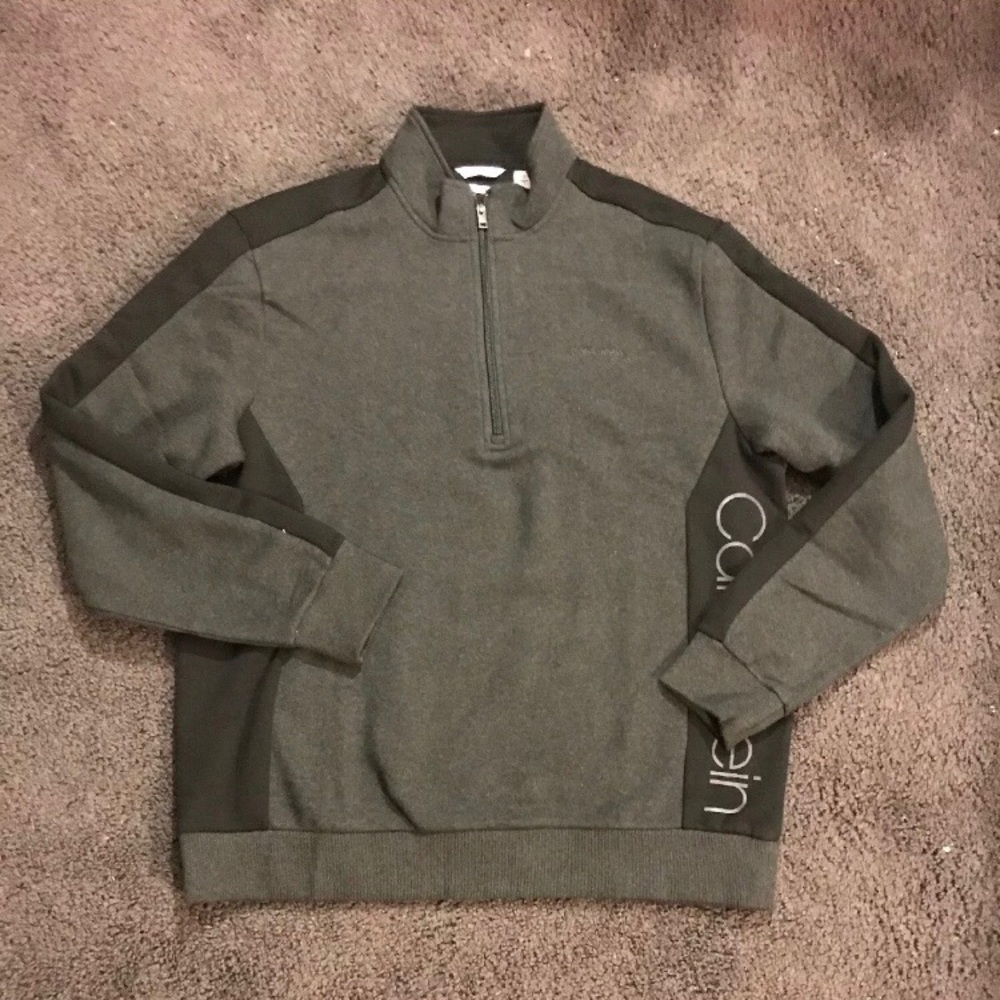 Calvin Klein Mens XL Fleece Pullover Soft Fleece